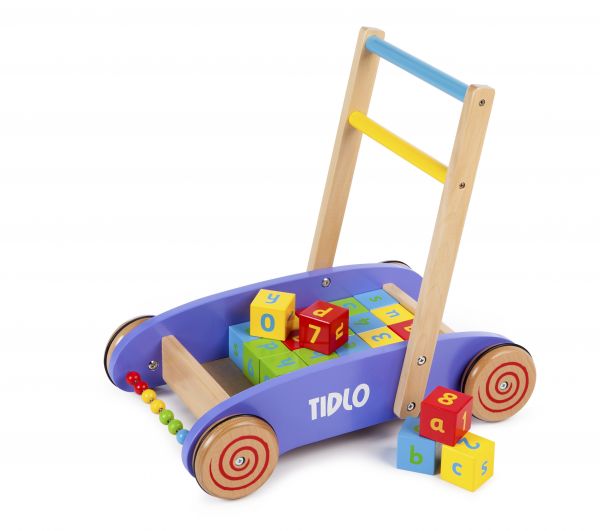 Baby Walker with ABC blocks